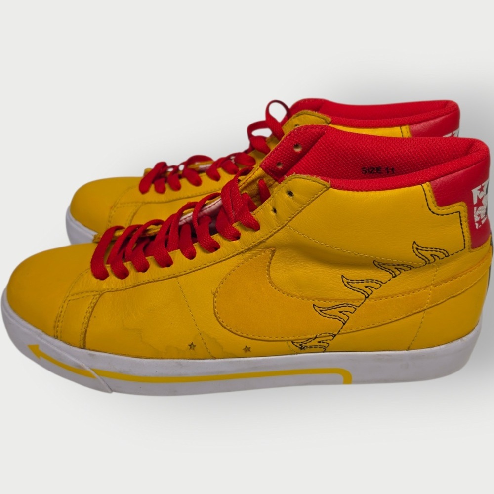 SAMPLE - Nike Michael Lau x Blazer Premium SB China BMX SIZE 11 Mens - SAMPLE - Picture 5 of 12